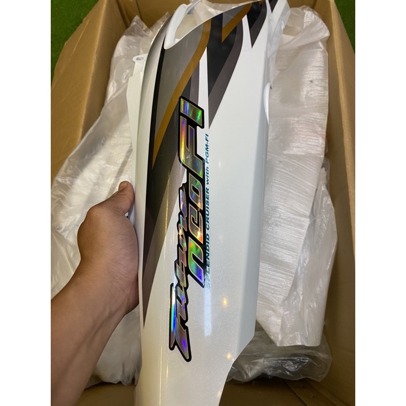 Dàn áo xe máy Future Neo fi 2008 màu trắng new chính hãng honda