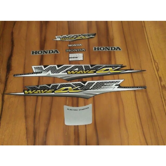 Bộ Tem Wave A 2015 Đầy Đủ Các Màu - Tem Hàng Đẹp Lắp Cho Wave A Từ 2006-2016 đều vừa 100%