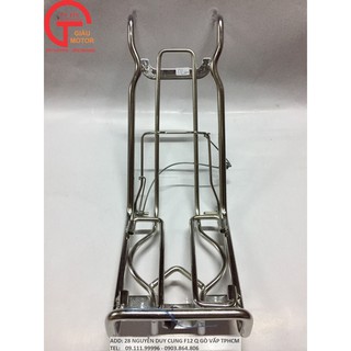 BA GA GIỮA INOX 10 LY XE DREAM LÙN