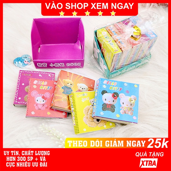 Combo 500 giấy xếp hạc✅ FREESHIP  Combo 500 giấy xếp hạc loại nhỏ 4 x 4 nhiều màu giá rẻ và đẹp - Phát Huy Hoàng