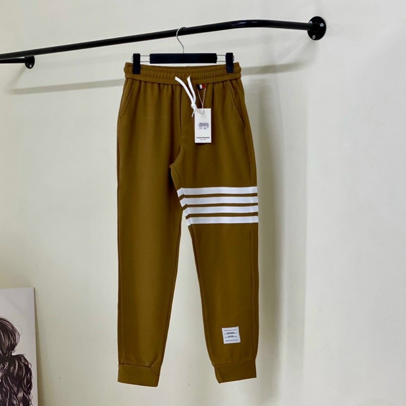 Quần chun thu đông co dãn có hoạ tiết ba vạch, Quần thời trang nam phong cách hàn quốc btshop từ 45 đến 75 kg