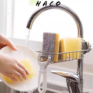 Kệ inox Giá Inox Gắn Vòi Nước Kệ Giỏ Đựng Để Đồ Rửa Chén Bát