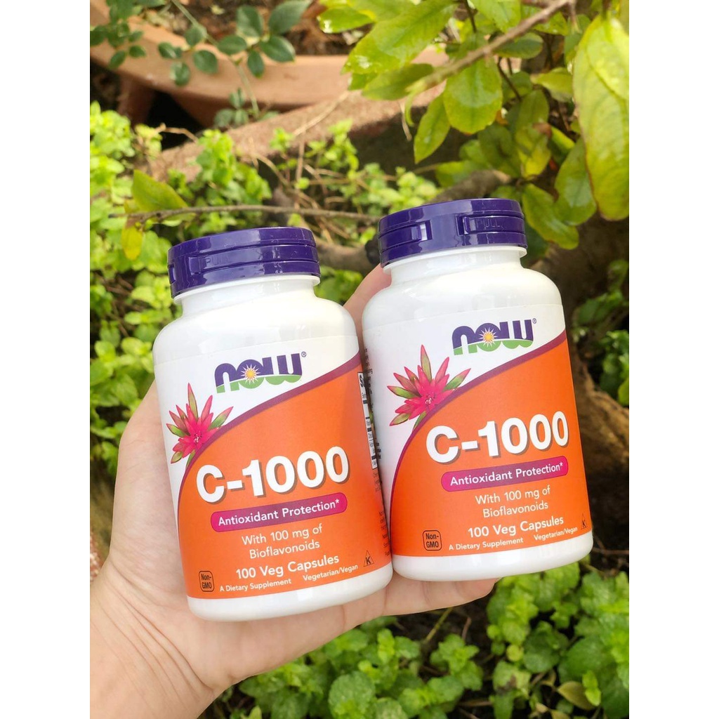 VITAMIN C | Now Vitamin C1000  Nhập Mỹ - Tăng Đề Kháng  - Chính Hãng The Shape