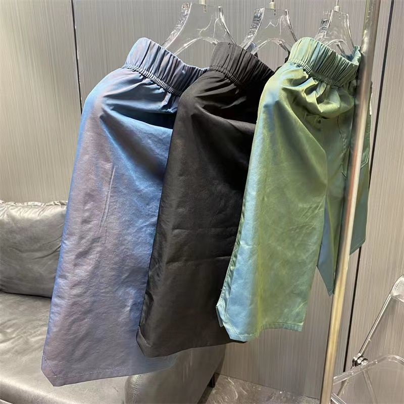 Quần Short Thể Thao Dáng Rộng Vải Lụa Mát Nhanh Khô Thời Trang Cao Cấp Cho Nam