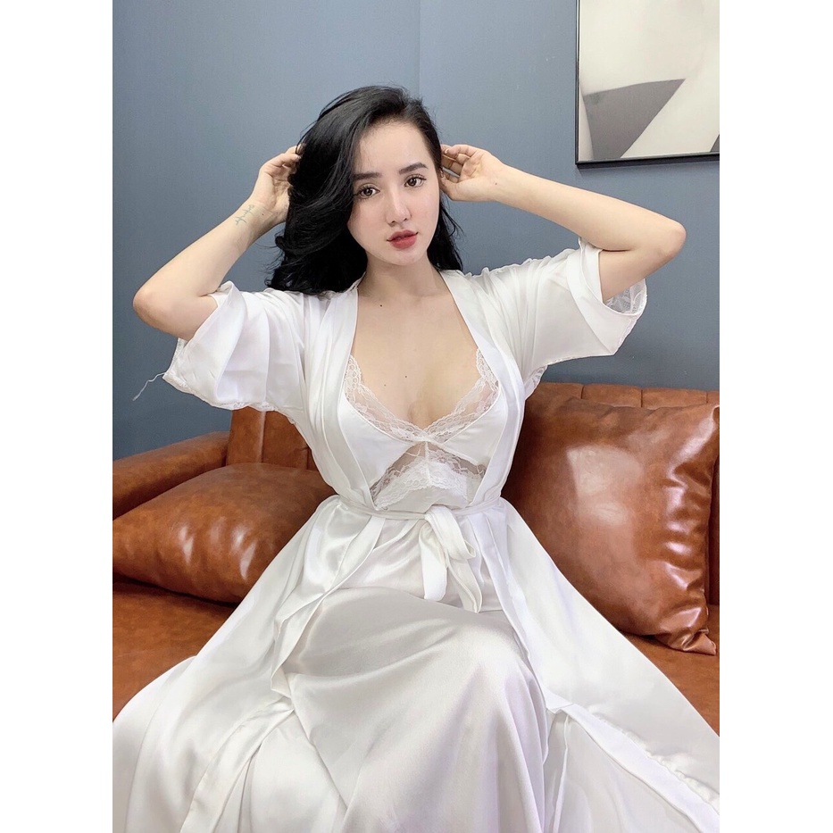 Đầm dài  Sexy lụa satin - latin Siêu Mát 3 màu ĐD101 | BigBuy360 - bigbuy360.vn