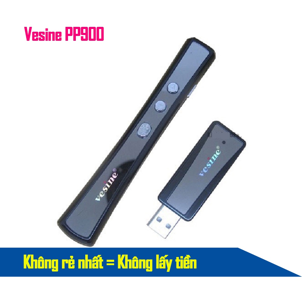 Bút trình chiếu Vesine PP900 chính hãng dễ dàng sử dụng giá rẻ bất ngờ