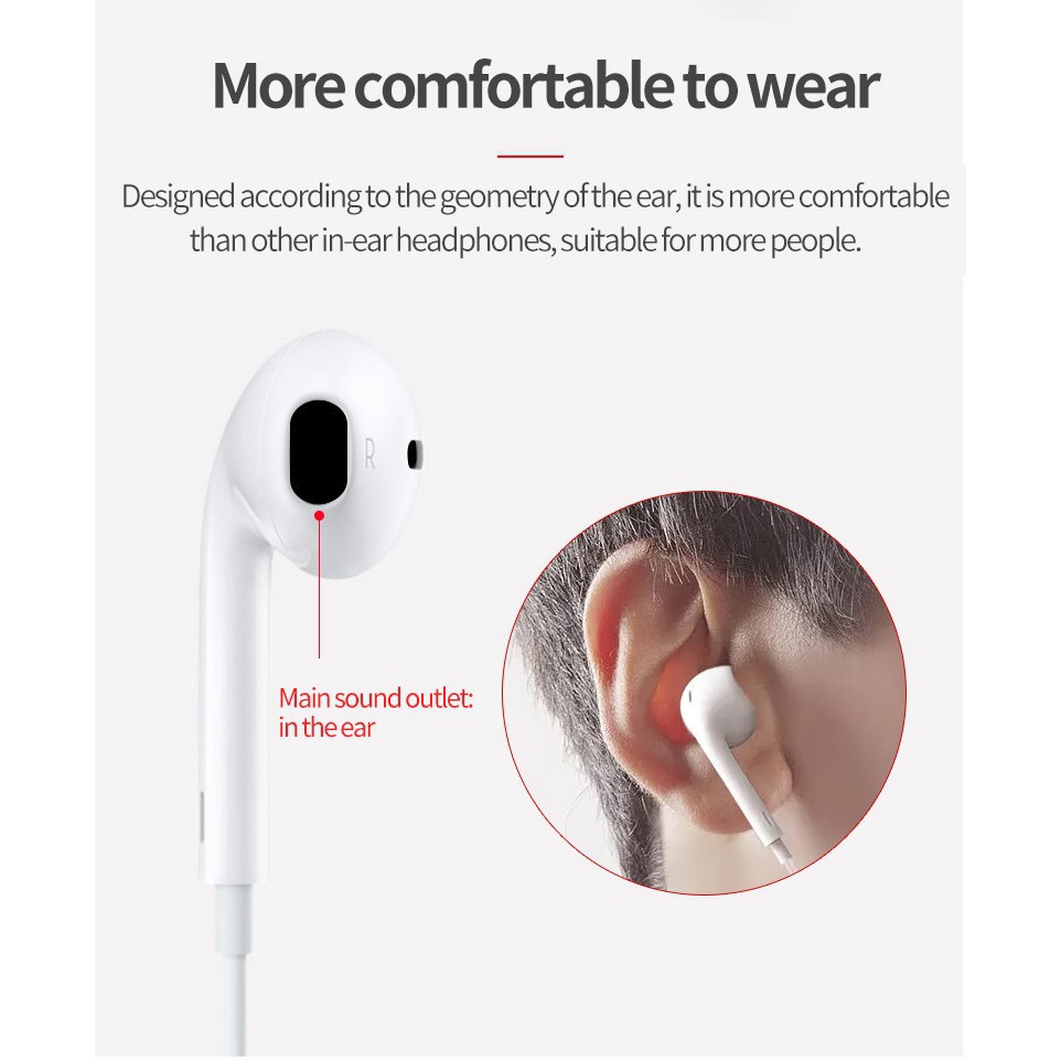 Tai Nghe Thể Thao Nhét Tai Có Dây 3.5mm / Type-C / Lightning Cho Iphone Android