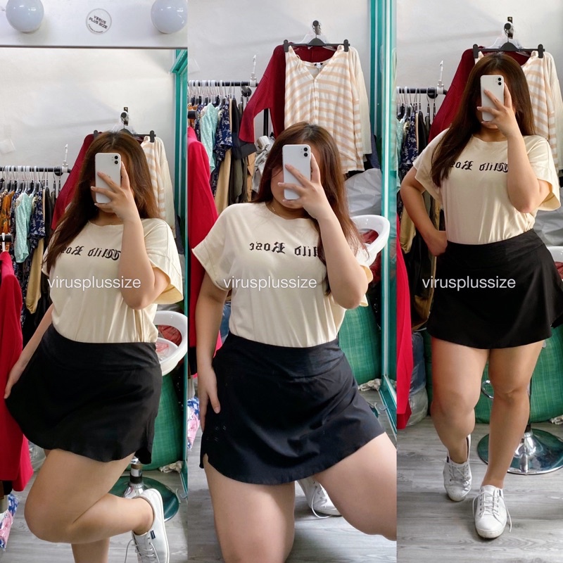 Chân váy etonic thể thao bigsize chữ A