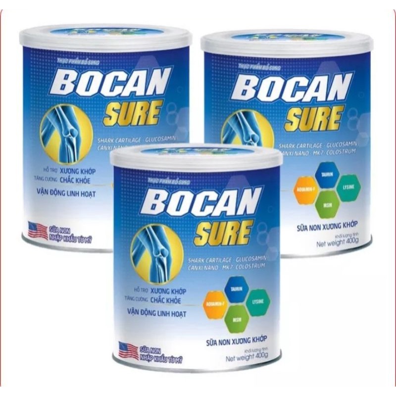 Sữa non xương khớp BOCAN SURE,tăng cường sức khỏe cơ ,xương ,khớp- Ngăn ngừa thoái hóa