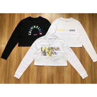 ÁO CROP TAY DÀI C.K HÀNG XUẤT - LYSTORE