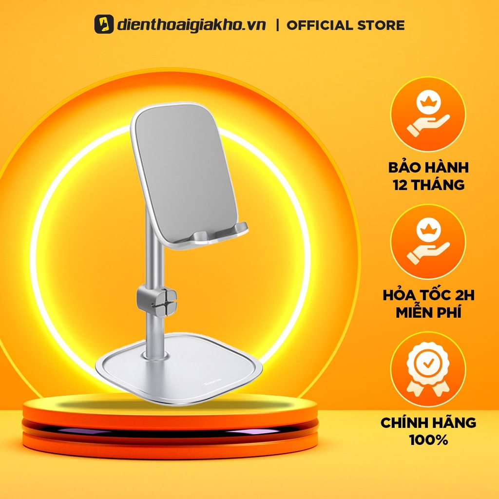 Giá Đỡ Điện Thoại Baseus Chất Liệu Kim Loại Cho iPhone