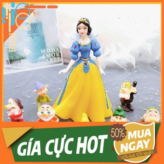 Mô Hình Bạch Tuyết Và Bảy Chú Lùn (Mẫu 01)