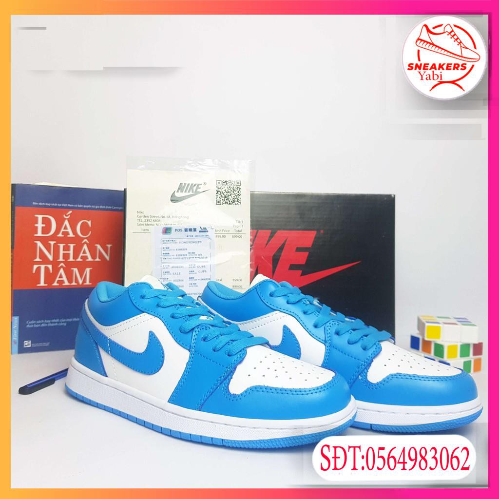 💥FREE SHIP-HÀNG QUẢNG CHÂU💥Giày thể thao sneaker Air Jordan 1 Low JD UNC' BLUE full box -Yabi | BigBuy360 - bigbuy360.vn