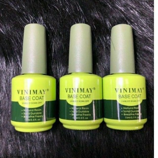 Sơn gel vinimay Base, top bóng , cứng móng top lì
