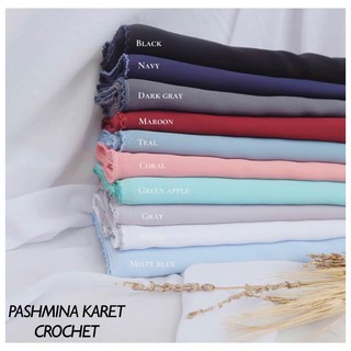 Kim Đan Móc Bằng Cao Su Pashmina