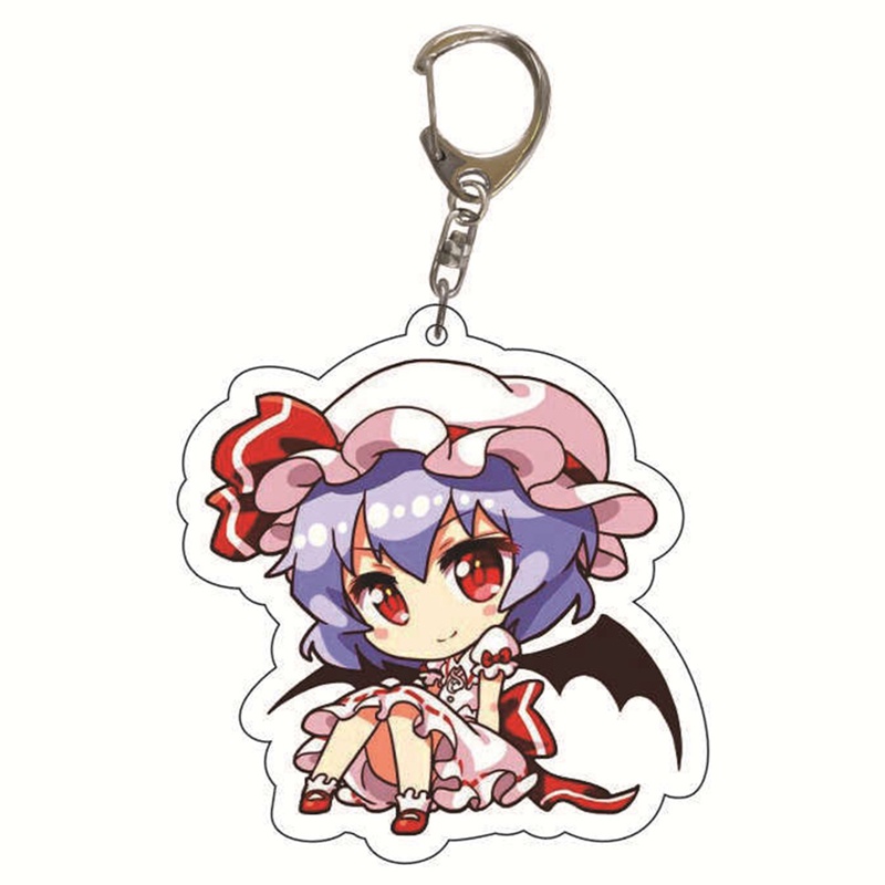 Móc Khóa Hình Nhân Vật Hoạt Hình Game Touhou Project