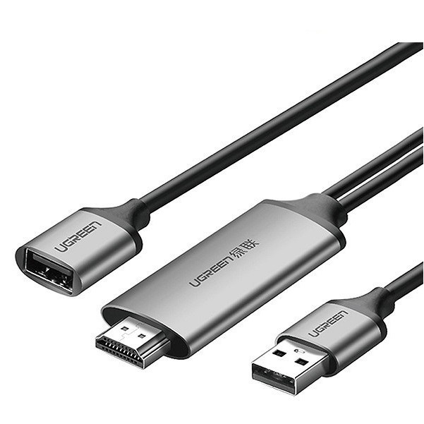 (1.5m) Cáp Chuyển Đổi USB (Micro, Lightning, Type C) Sang HDMI - Ugreen 50291