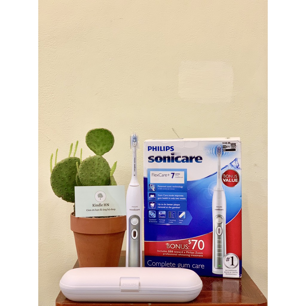 [Rẻ nhất]Bàn chải điện Philips Sonicare 4100, 5100, Flexcare+ chất lượng đến từ USA