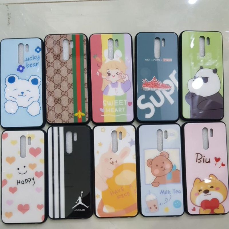 Xiaomi Redmi 9 Ốp lưng viền dẻo tráng gương in hình xinh đẹp