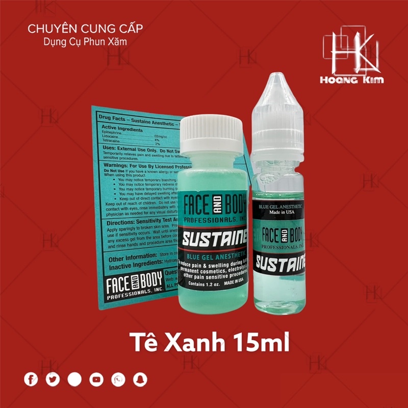 Dung dịch xanh Sustaine Mỹ