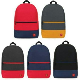 Balo thời trang laptop nam nữ sọc 2 màu phối năng động đi chơi, đi làm- balo TL00663