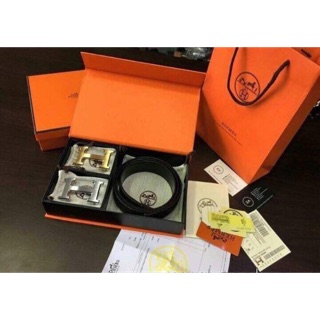 Dây nịt Hermes full box 2 mặt