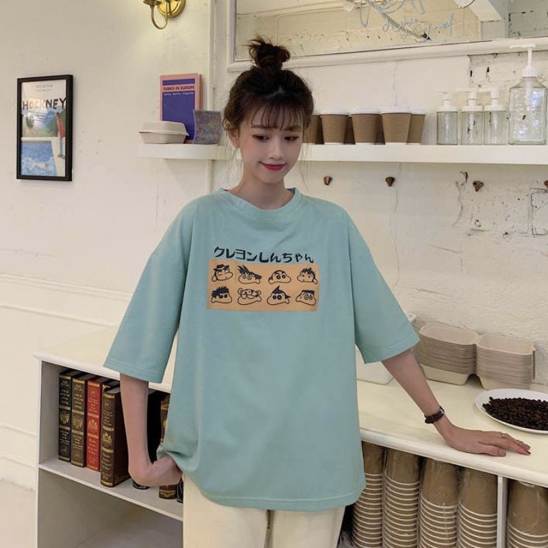 Áo Thun tay lỡ Unisex 8 sắc thái