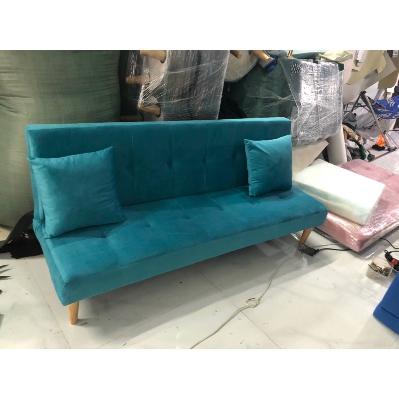 Sofa Bed + 2 đôn free ship  tại Hcm