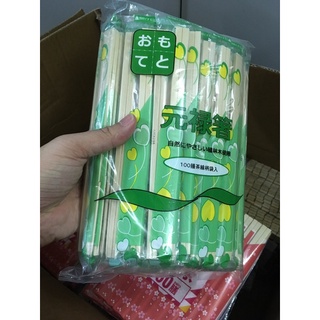 100 đôi Đũa Gỗ nhật 🇯🇵 bọc nilon Opp