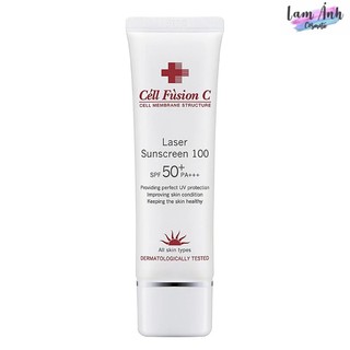 ( CHÍNH HÃNG ) Kem chống nắng Cell Fusion C Laser Sunscreen 100 SPF50+/PA+++ 50ml