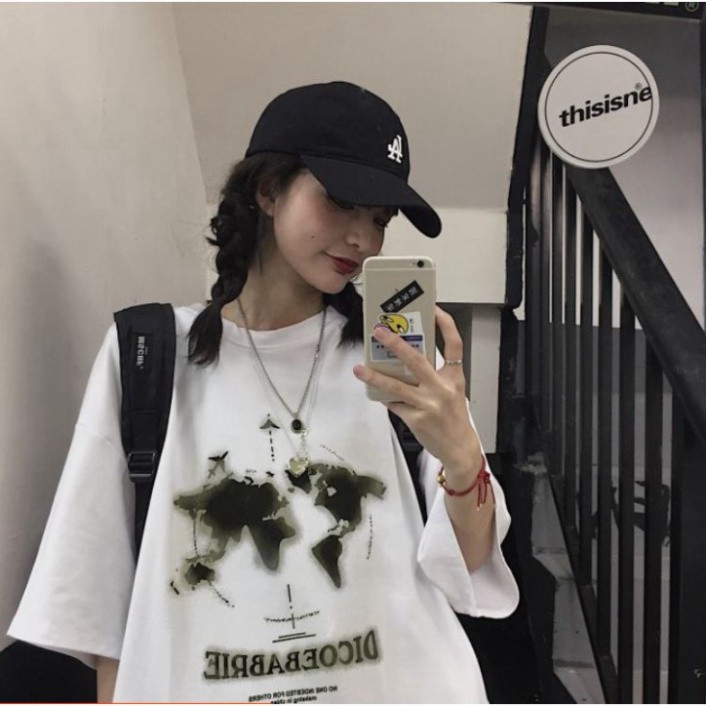 Áo thun tay lỡ Unisex Awesometee, áo phông form rộng ATL M201-84