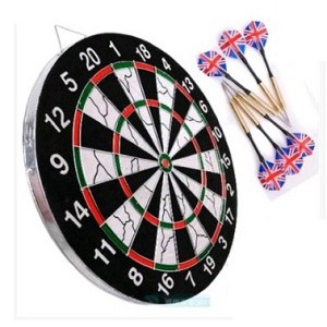 Bảng phi tiêu 18 inches, 02 mặt bằng gỗ dòng cao cấp, đúng chuẩn quốc tế