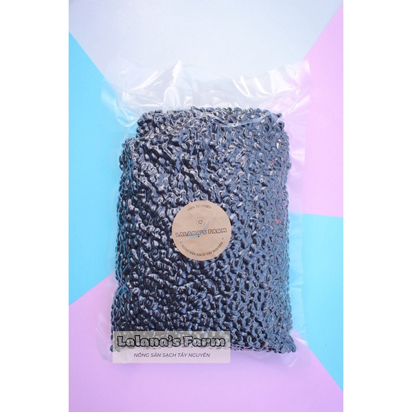 500Gr Đậu Đen Xanh Lòng Hữu Cơ Thuần Chủng - Không biến đổi Gen - Lalana's Farm Nông Sản Sạch Tây Nguyên