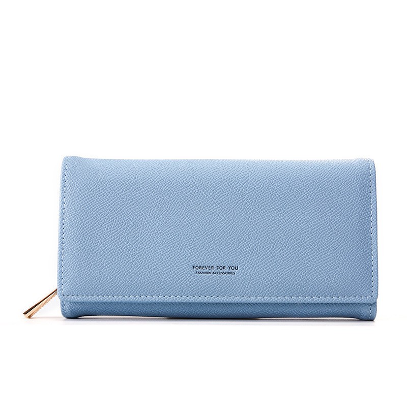 Ví nữ cầm tay dáng dài đẹp FOREVER FOR YOU nhiều ngăn thời trang cao cấp đựng tiền LUVADO VD305 | BigBuy360 - bigbuy360.vn