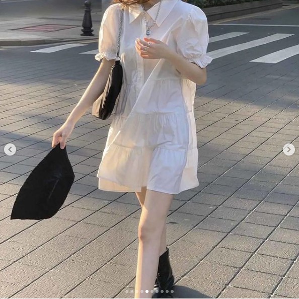 [Mã WAMT1505 giảm 10K đơn 0K] (Có sẵn) SET VÁY BABYDOLL + GILE DENIM | BigBuy360 - bigbuy360.vn