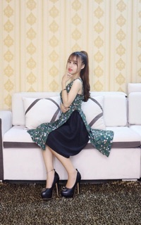 Áo Cách Tân Voan Hoa Kèm Quần