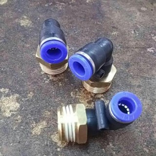 Co nối hơi cong có ren