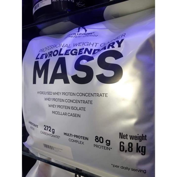 LEVRO LEGENDARY MASS 6.8KG - TĂNG CÂN NHANH GIÁ SINH VIÊN - PHÁT TRIỂN CƠ BẮP - BỊCH LỚN SIÊU TIẾT KIỆM