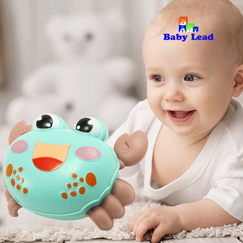 Đồ chơi cua bò ngang BabyLead nhún là chạy cực bền , đồ chơi năng động cho bé từ 06 tháng đến 6 tuổi