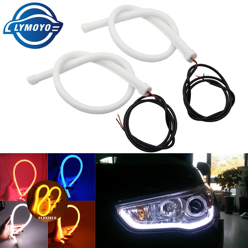 Set 2 Đèn Led Tín Hiệu Drl LYMOYO Dành Cho Xe Hơi 30/45/60cm