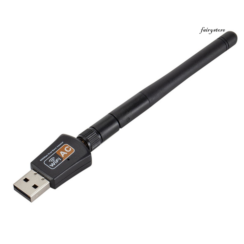 Usb Kết Nối Mạng Wifi 600m 2.4 / 5.8ghz Kèm Ăng Ten