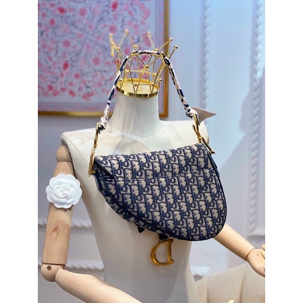 TÚI SADDLE YÊN NGỰA SIZE 24, TÚI YÊN NGỰA THỔ CẨM LOẠI XỊN