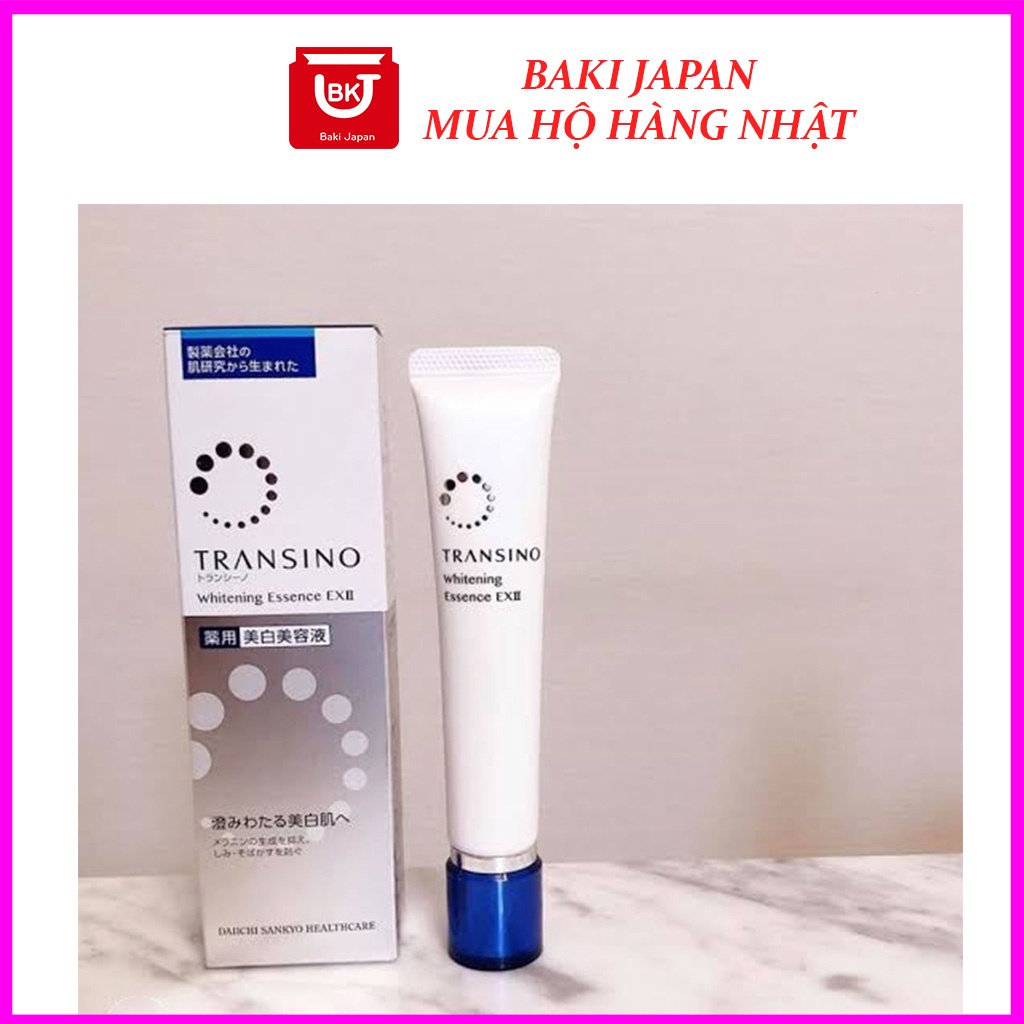 Tinh chất trắng da, giảm nám mờ thâm loại bỏ tàn nhang Transino  Essence EXII Nhật Bản 50g