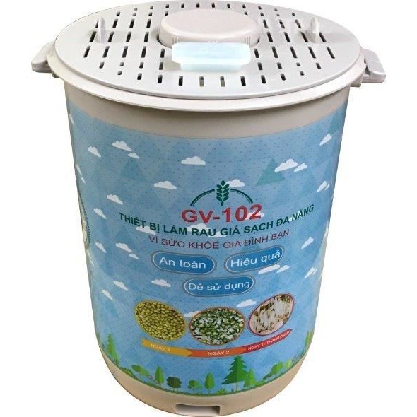 MÁY LÀM GIÁ ĐỖ SẠCH VÀ RAU MẦM ĐA NĂNG PHIÊN BẢN TỰ ĐỘNG GV-102