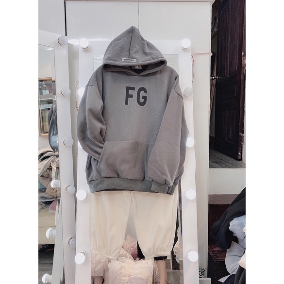 ÁO HOODIE FEAR OF GOD ESEN UNISEX MŨ 2 LỚP [ RẺ VÔ ĐỊCH ]