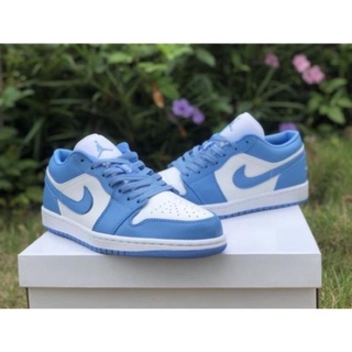 👟👟 giày sneaker air jordan 1 xanh dương cổ thấp