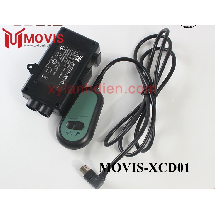 Bộ điều khiển MOVIS -XCD01 nút bấm có dây-ĐIỀU KHIỂN xy lanh điện/xi lanh điện