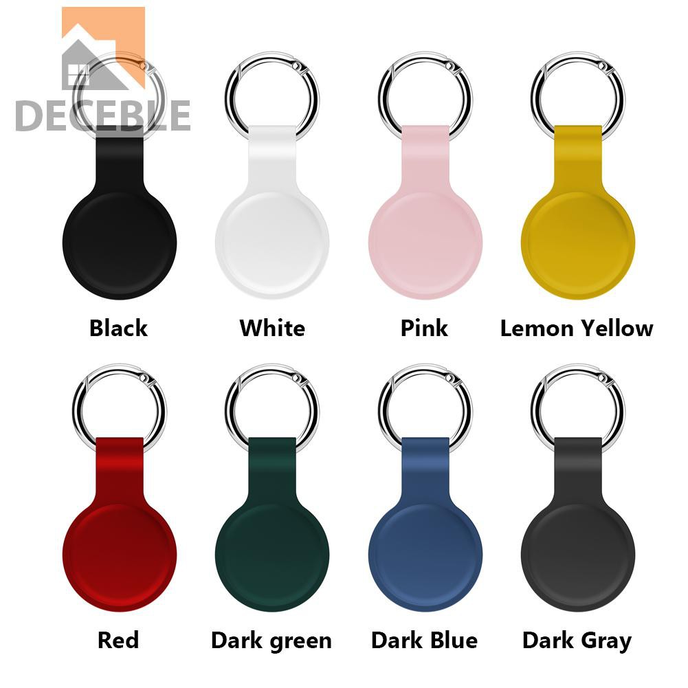 Vỏ Bảo Vệ Hộp Sạc Tai Nghe Airtags Bằng Silicon Kèm Móc Khóa 21 Kiểu Tùy Chọn | BigBuy360 - bigbuy360.vn