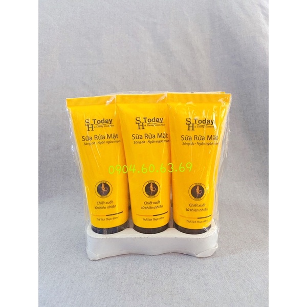 Sữa Rửa Mặt SH TODAY 60ml Sáng Da Ngăn Ngừa Mụn SHTODAY