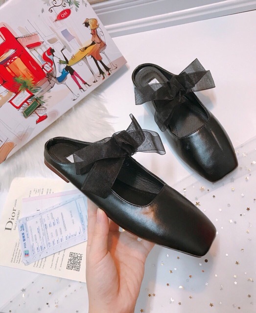 GIày bệt nữ chất da trơn mã Th | BigBuy360 - bigbuy360.vn